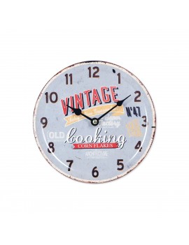 Horloge Murale en Bois Logo...