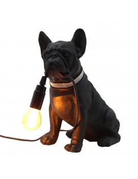 LAMPE Chien Bouledogue...