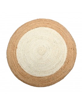 Tapis en jute naturel rond...