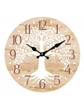 Horloge arbre de vie 34 cm