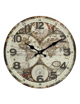 Horloge map 