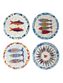 Dessous de verre poissons