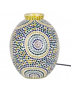 LAMPE Mosaïque en Verre de...