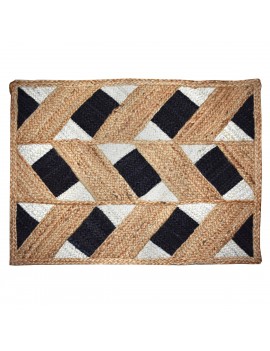 Tapis rectangulaire en Jute...