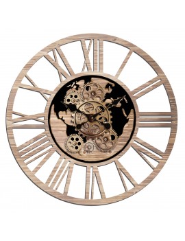 Horloge engrenages 50 cm