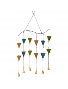 Pendant triangles couleurs