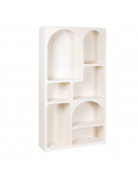 Meuble etagere blanc