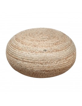 POUF rond en JUTE...