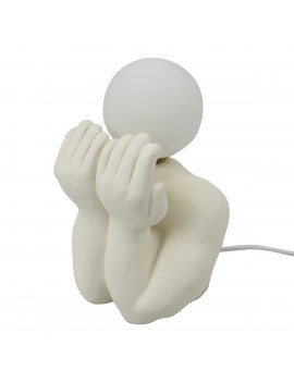 Lampe table figure humaine