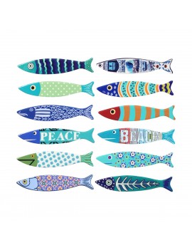 MAGNETS POISSON Set de 6 en...