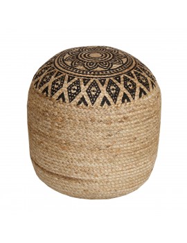 POUF Rond de 40cm en Jute...