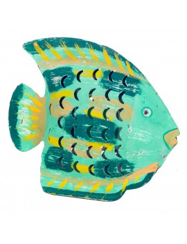 Poisson vert porte-vase