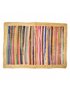 Tapis en coton-jute 50x80