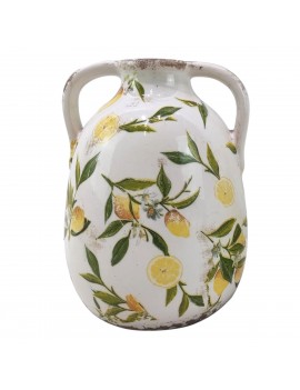 Grand vase citron