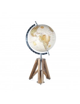 Globe monde 20 cm.trepied