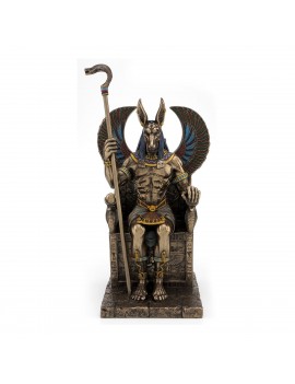 STATUE d'ANUBIS dieu...