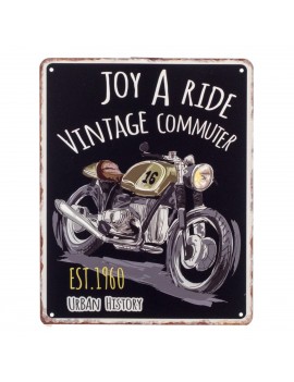 MOTO Vintage Plaque...