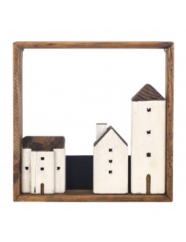 TABLEAU en Bois Maisons...