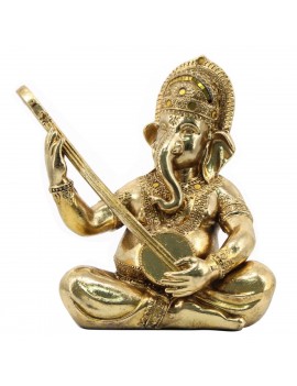 GANESH Musicien Statue...