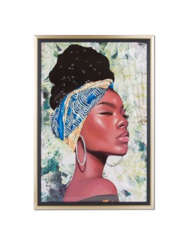 Peinture femme africaine 