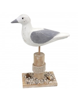 Ornement de table mouette