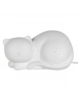 Lampe CHAT en Porcelaine...