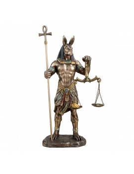 ANUBIS avec balance Statue...