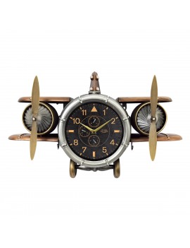 Horloge murale avion