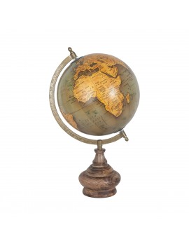 Globe monde 20cm.