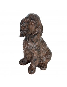 CHIEN Cocker Statue...