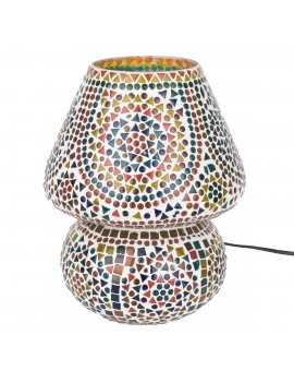 LAMPE Mosaïque en Verre en...