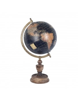 Globe monde 20cm.