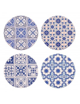 Dessous de verre rond en...