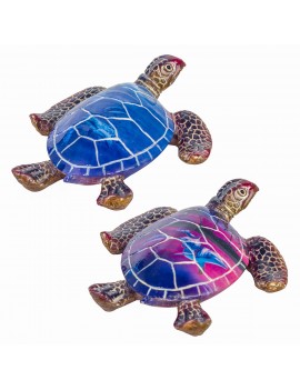 Assiette tortue 2 dif.