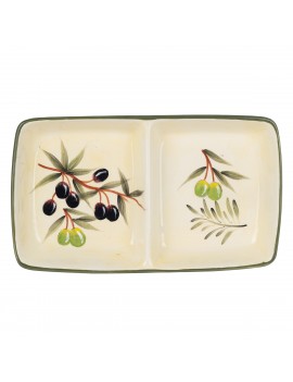 Assiette rectangulaire