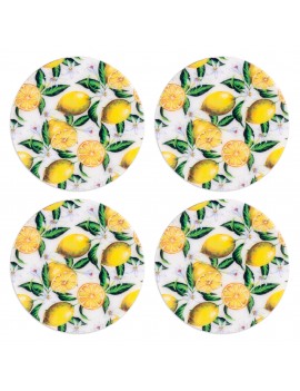 S/4 dessous de verre rond...