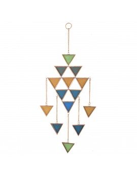 Pendant triangles couleurs