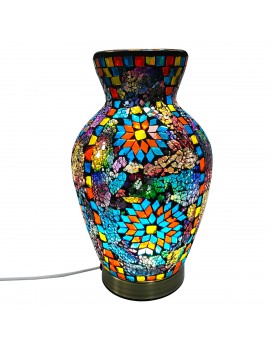 LAMPE en Verre Mosaïque en...