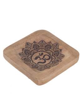 Petit plateau mandala om