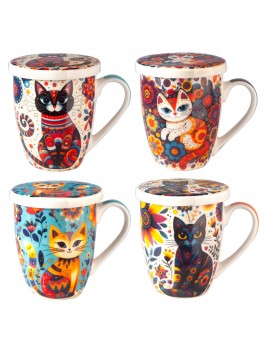 MUG à Thé Décoration CHAT...