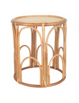 Table en bambou et Jonc de mer