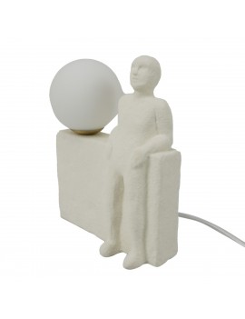 Lampe table figure humaine