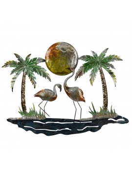 Décoration murale FLAMANTS...