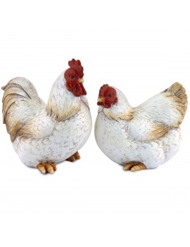 Coq et poule g.