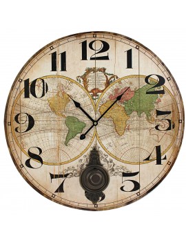 HORLOGE Murale Décoration...