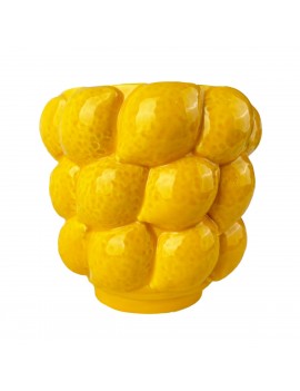 Pot de fleur citrons