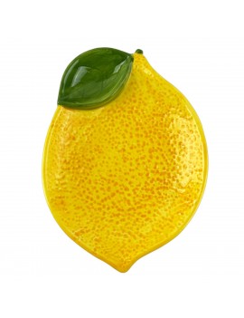 Grande assiette citron