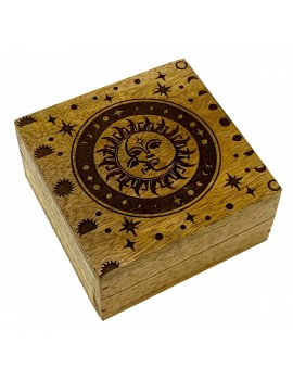 Petite boite lune et soleil