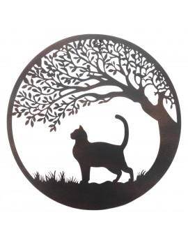 Décoration murale ronde en...