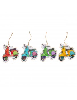 Pendant moto scooter 4 diff.
